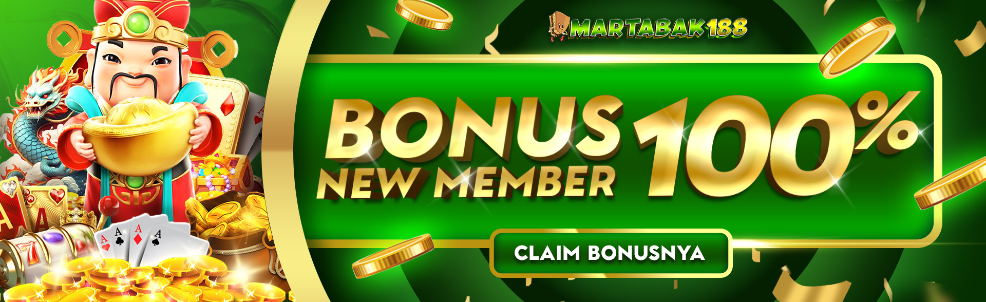 BONUS NEW MEMBER 100%